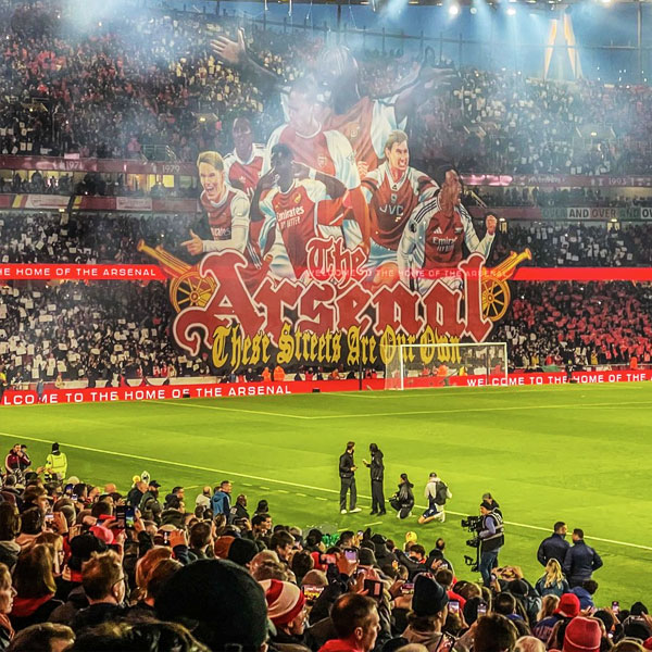 Arsenal voetbalreis