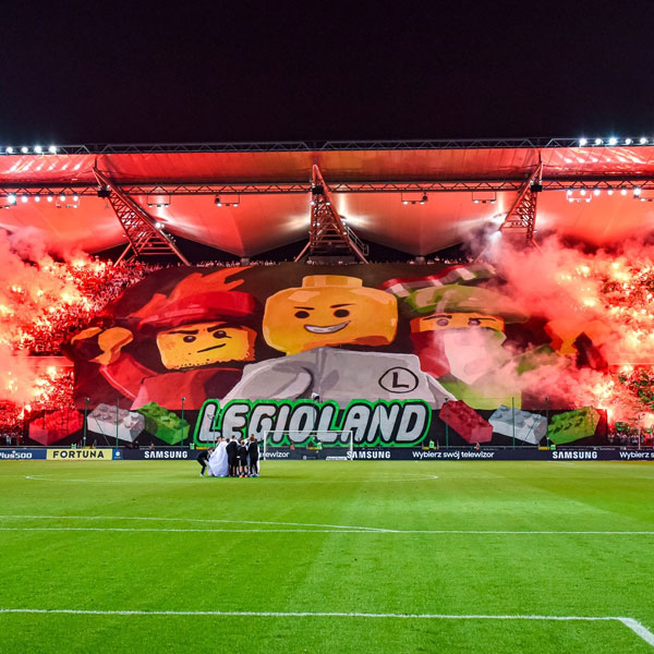 Legia Warschau voetbalreis